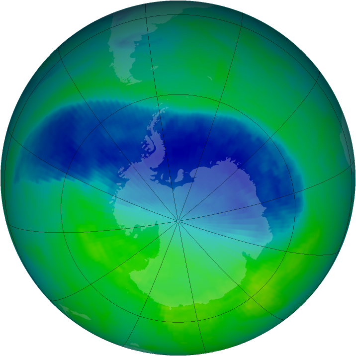 Ozone Map 1987-11-29